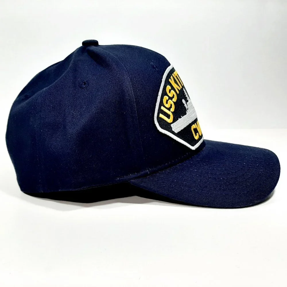 U.S. Navy USS Kitty Hawk CVA-63 Men's Patch Cap Ha
